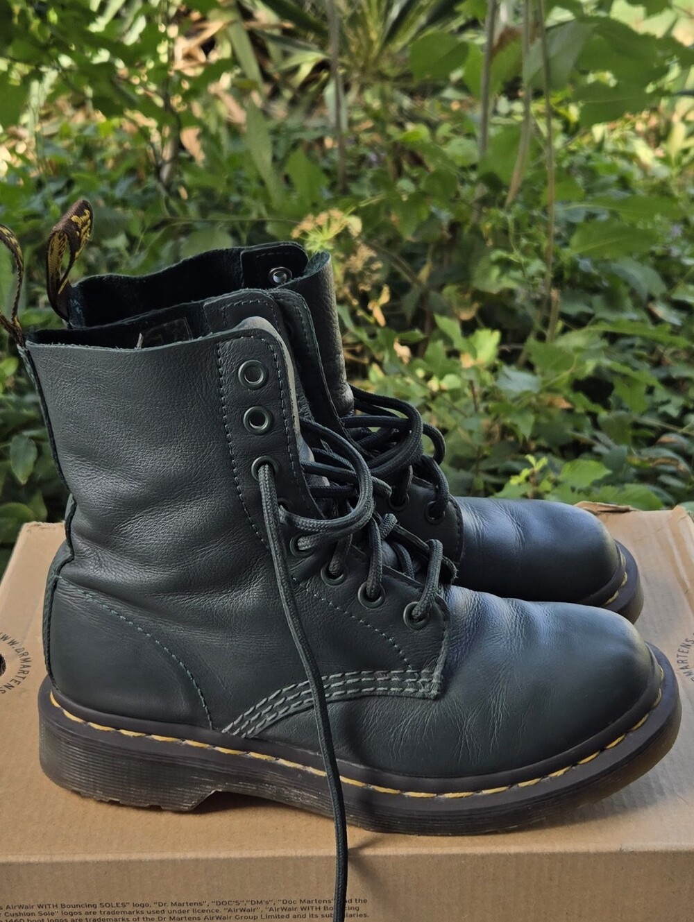 Dr. Martens Forest Leather Boots